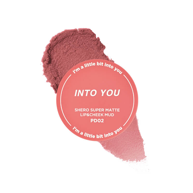 INTO YOU CANNED LIP & CHEEK MUD (WITHOUT BRUSH) PD02-Nude Pink