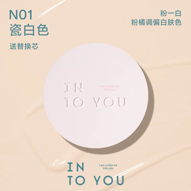 INTO YOU LONG LASTING CUSHION FOUNDATION + 1 REFILL N01 PORCELAIN