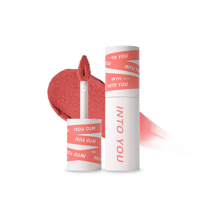 INTO YOU SHERO SUPER MATTE LIP & CHEEK MUD EM17-Coral Peach