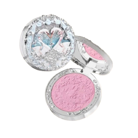 Flower Knows Swan Ballet Embossed Blush 03 Silky Ribbon