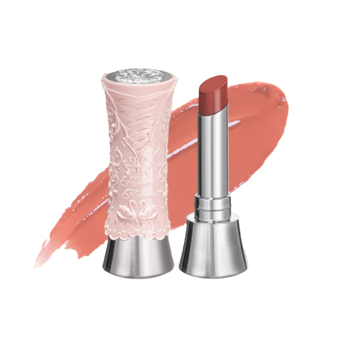 Flower Knows Swan Ballet Shine Lipstick B01 Little Star