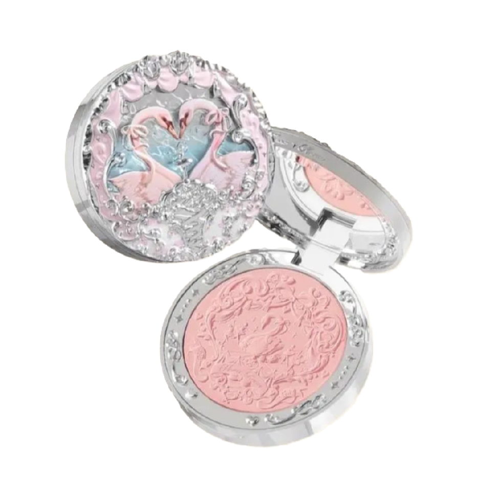 Flower Knows Swan Ballet Embossed Blush 02 Romanticism