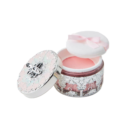 Flower Knows Swan Ballet Music Box Loose Setting Powder 01 Pearl Snowflake