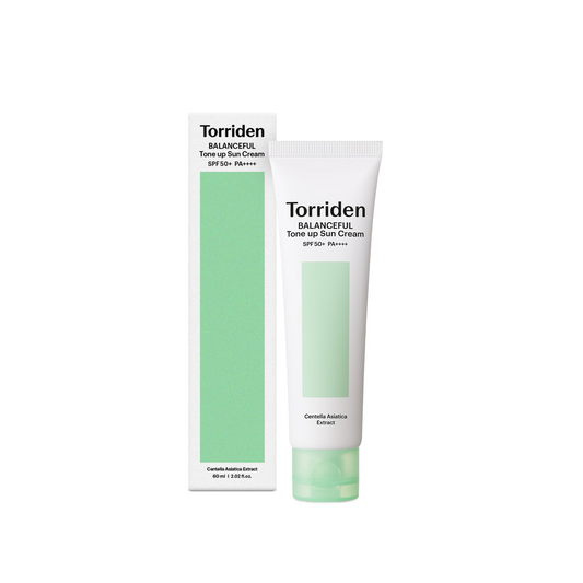 Torriden BALANCEFUL Tone up Sunscreen, 3-in-1 Sun Defense Tone-Up Mineral Sun Cream with SPF 50+ PA++++